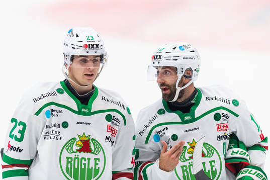 Rögles Melker Eriksson och Taylor Matson