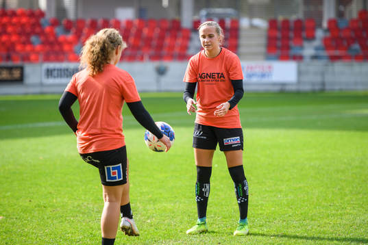 Växjös Ria Öling och Signe Holt Andersen