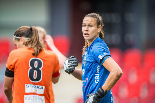 Växjös målvakt Katlynn Fraine