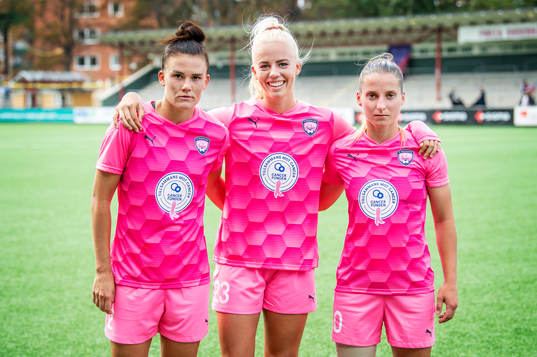 Rosengårds Katrine Veje, Sofie Svava och Jelena Cankovic