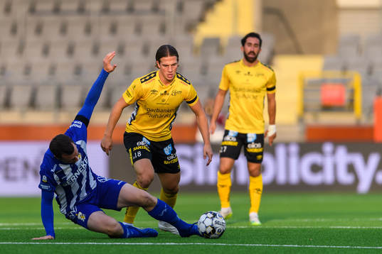 IFK Göteborg Jakob Johansson och Elfsborgs Simon Olsson