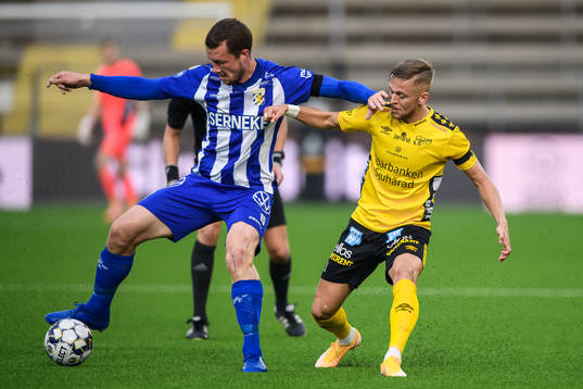 IFK Göteborg Jakob Johansson och Elfsborgs Jesper Karlsson