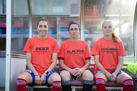 Vittsjös Clara Markstedt, målvakt Shannon Lynn, och Ebba