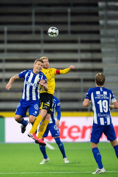 IFK Göteborg Pontus Wernbloom och Elfsborgs Sivert Heltne