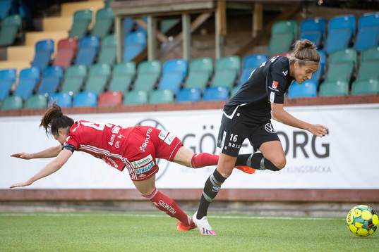 Piteås Josefin Johansson och Göteborgs Filippa Angeldal