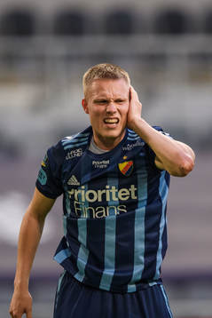 Djurgårdens Jonathan Augustinsson har ont