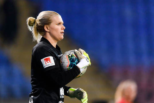 Eskilstunas målvakt Emelie Lundberg