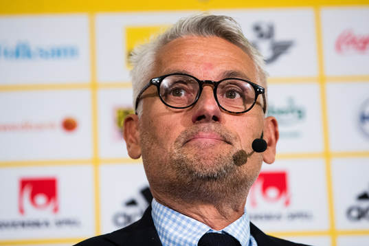 Claes Eriksson, acting head coach of the Swedish U21 team