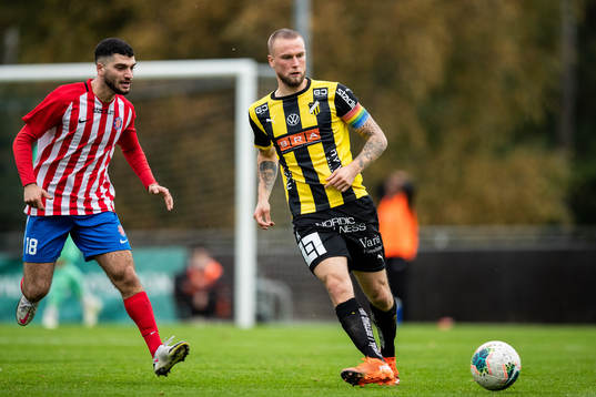 Angereds Michel Hilon och Häckens Alexander Faltsetas