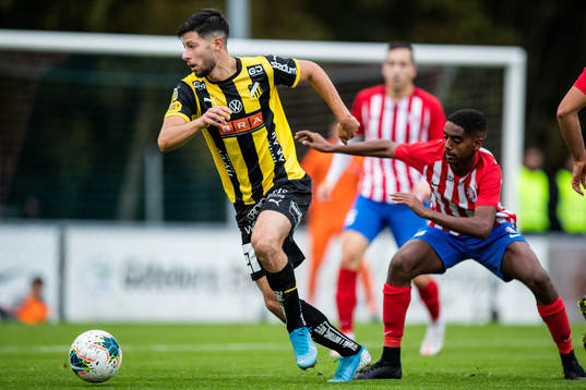 Häckens Kevin Yakob och Angereds Harun Ibrahim