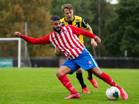 Angereds Rengber Kalash och Häckens Viktor Lundberg