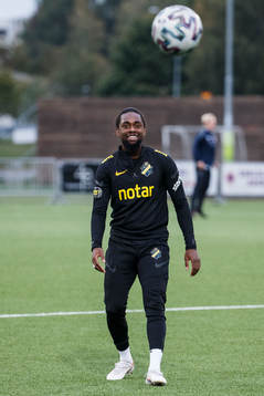 s Heradi Rashidi  fotbollsmatchen i Svenska Cupen mellan