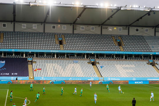 Interiör vy över Eleda Stadion