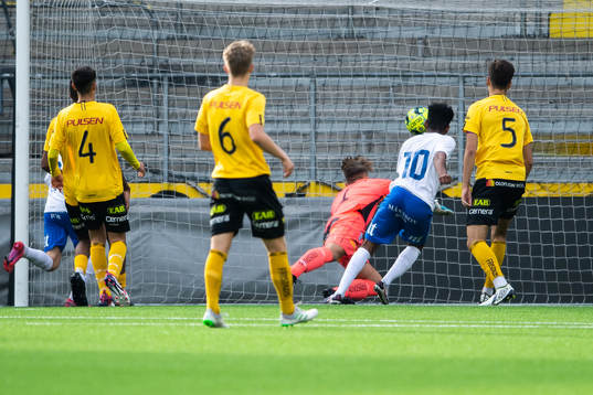 IFK Norrköpings Anas Ahmed Yusuf gör 0-2