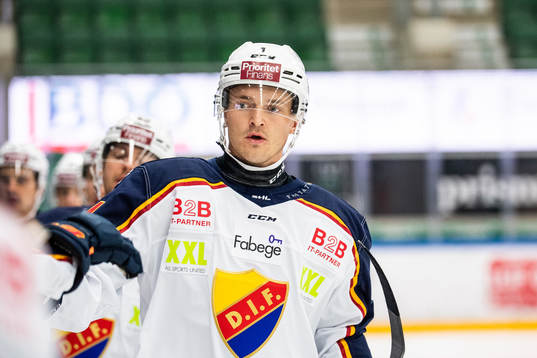 Djurgårdens Marcus Högström jublar