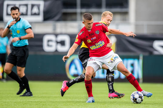 Falkenbergs John Björkengren och Häckens Gustav Berggren