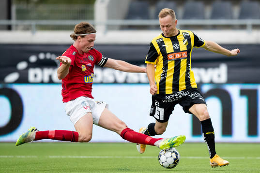 Falkenbergs Carl Johansson och Häckens Adam Andersson