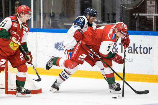 Västerviks Viktor Liljegren och Moras Jonathan Granström