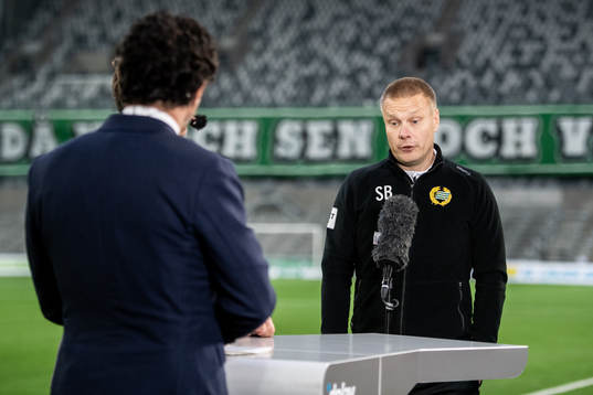 Hammarbys tränare Stefan Billborn