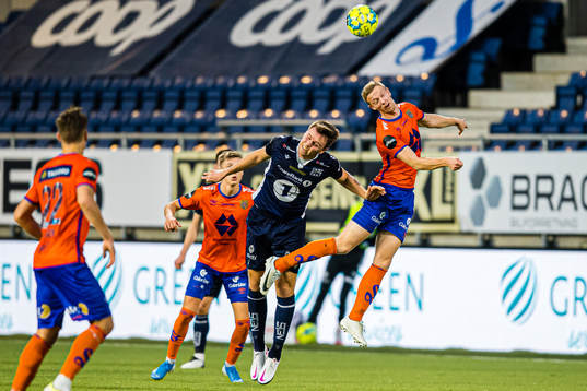 Andreas Eines Hopmark of Kristiansund and Peter Orry Larsen