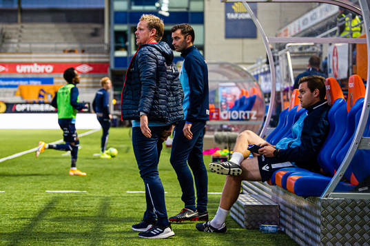 Christian Michelsen, head coach of Kristiansund, Magne