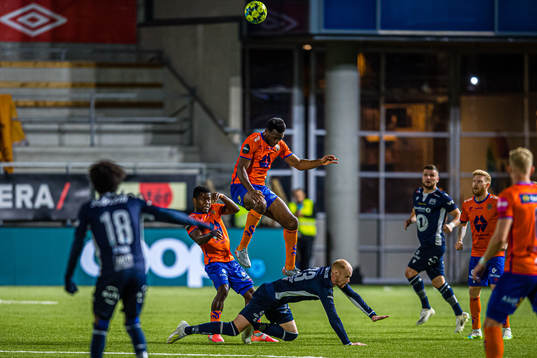 Izunna Arnest Uzochukwu, Ben Kantie Karamoko of Aalesund and Pål Erik Stensøe Ulvestad of Kristiansund