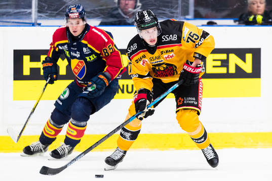 Luleås Arttu Ilomäki och Djurgårdens Michael Haga