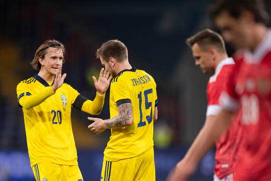 Bla gjennom flere bilder av Football, International Friendly, Russia - Sweden