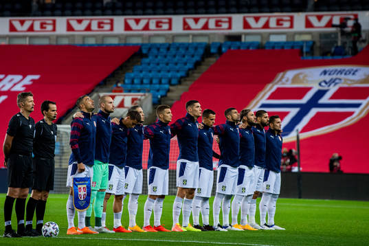 Aleksandar Kolarov, goalkeeper Predrag Rajkovic, Nikola