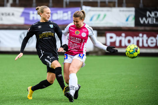 Göteborgs Filippa Curmark och Uppsalas Cornelia Kapocs