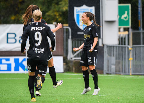 Göteborgs Julia Zigiotti Olme jublar