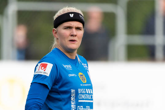Uppsalas målvakt Emma Holmgren