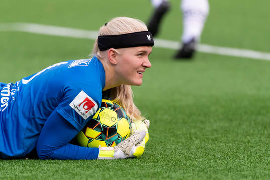 Uppsalas målvakt Emma Holmgren