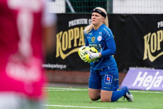 Uppsalas målvakt Emma Holmgren