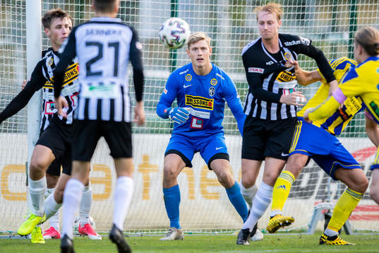 Landskronas målvakt Philip Mårtensson