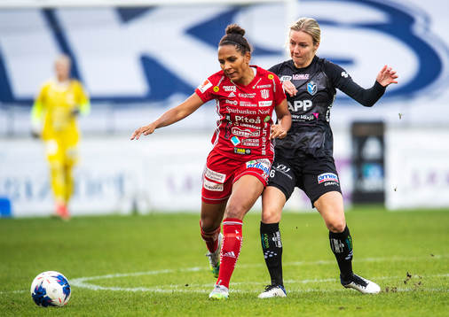Piteås Madelen Janogy och Växjös Alexandra Jonasson