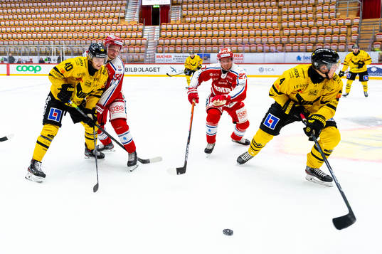 Västerås Isac Skedung och Timrås Jonathan Dahlén och