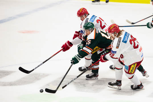 Kristianstads Erik Santesson och Modos Linus Pettersson