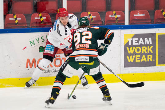 Modos Jesper Lindgren och Kristianstads Dennis Svensson