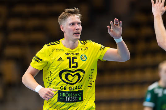 Sävehofs Christoffer Brännerberg jublar