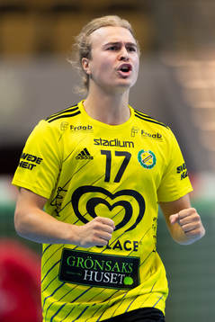 Sävehofs Sebastian Spante jublar