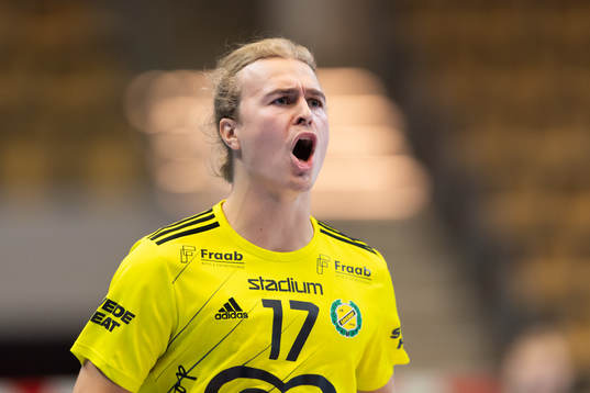 Sävehofs Sebastian Spante reagerar