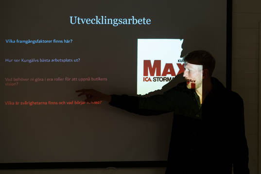 Fotbollsspelaren och egenföretagaren Carl Elfgren Nyström