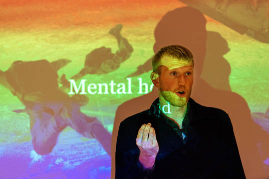 Fotbollsspelaren och egenföretagaren Carl Elfgren Nyström