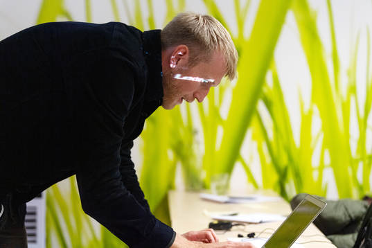 Fotbollsspelaren och egenföretagaren Carl Elfgren Nyström