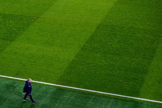 Lars Lagerbäck, head coach of Norway,