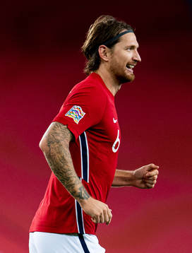 Stefan Strandberg of Norway celebrates
