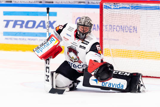 Malmö Redhawks målvakt Oscar Alsenfelt