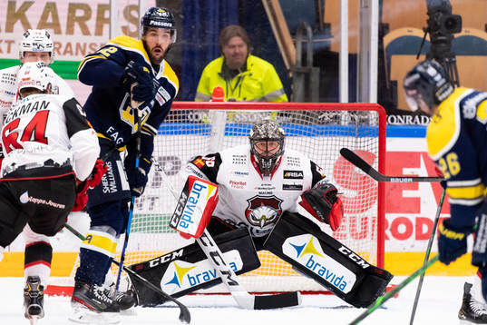 Malmö Redhawks målvakt Oscar Alsenfelt