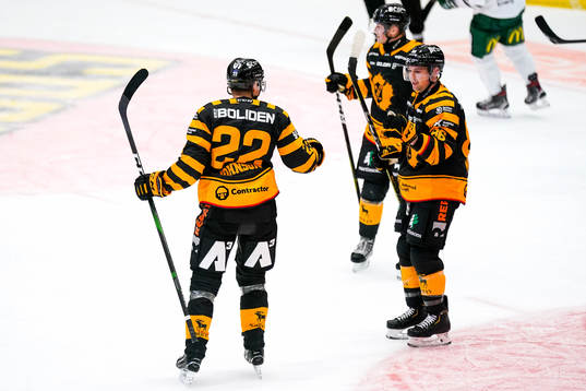 Skellefteås Jonathan Johnson, Tyler Morley och Tuomas